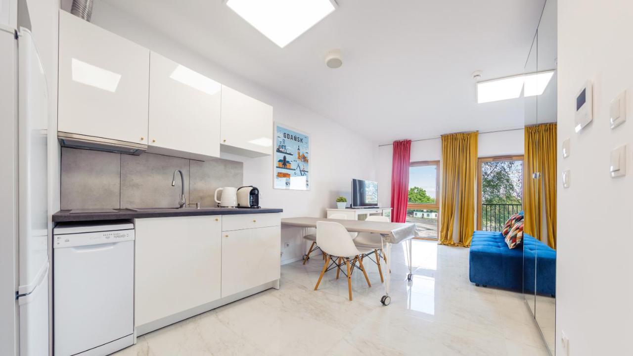 Apartamenty Sun & Snow Nadmotlawie Z Sauna Gdansk Bagian luar foto