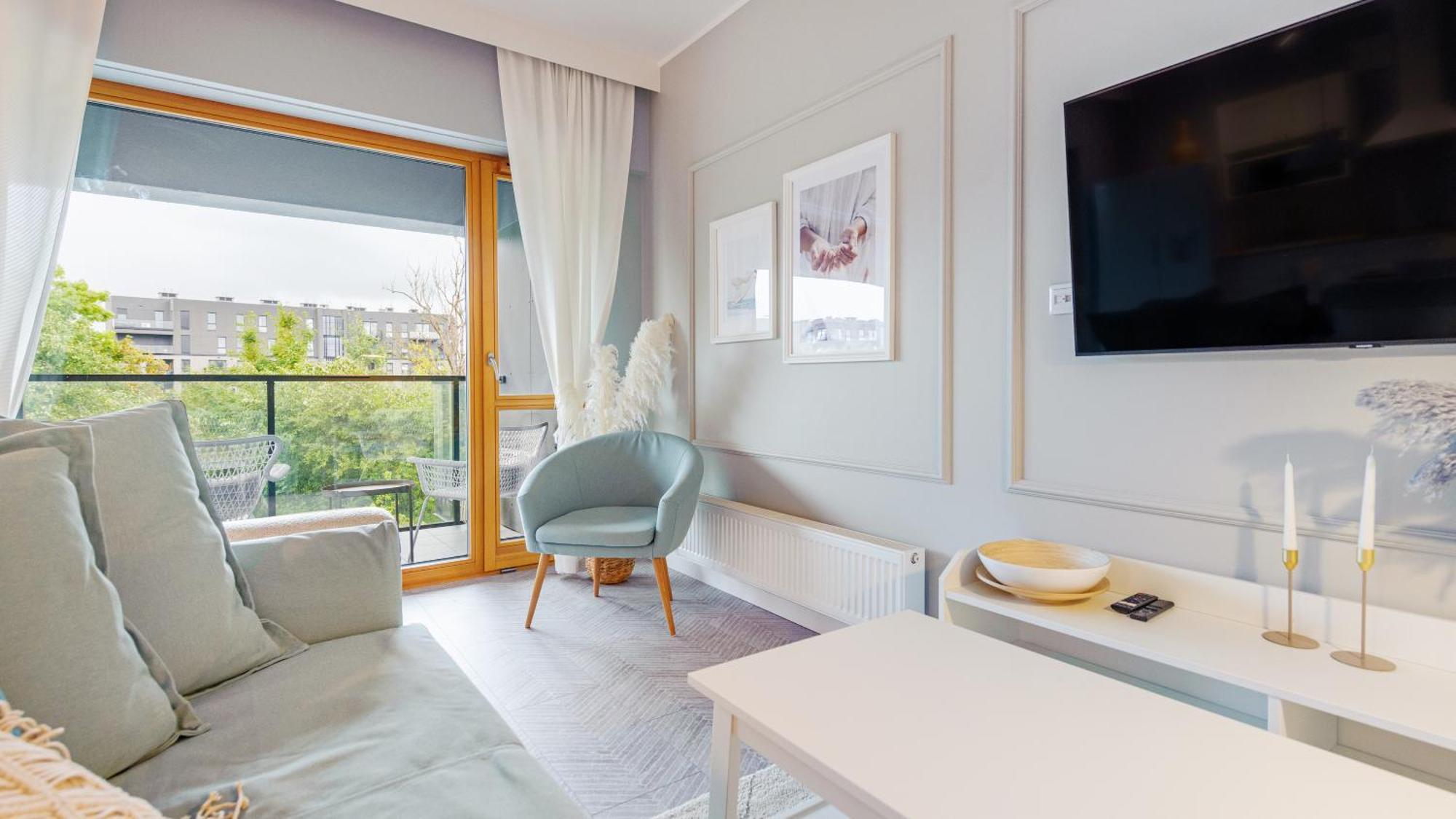 Apartamenty Sun & Snow Nadmotlawie Z Sauna Gdansk Bagian luar foto